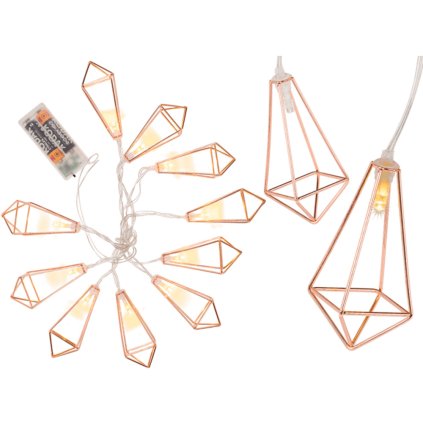 LED světelný řetěz, Diamanty  GiftyCity