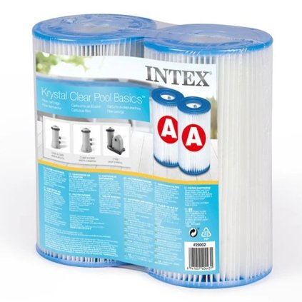 Filtrační kartuše typ A, twin pack  Intex