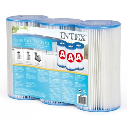 Filtrační kartuše typ A, tri pack  Intex