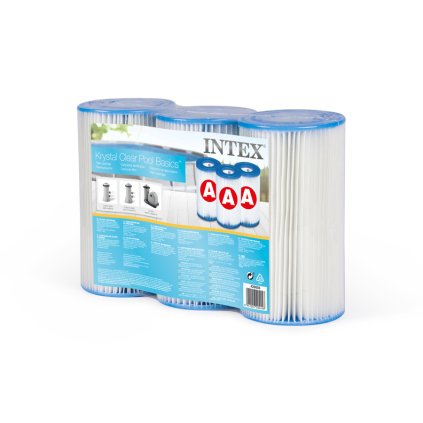 INTEX Náhradní filtrační kartuše typ A, tri pack