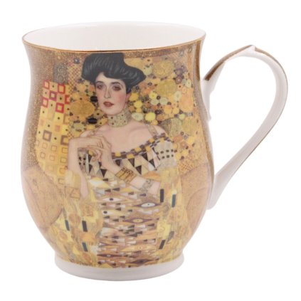 HOME ELEMENTS Porcelánový hrnek 350 ml, Klimt  Adele