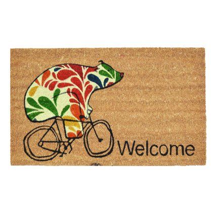 Rohožka Welcome Medvěd na kole  Home Elements