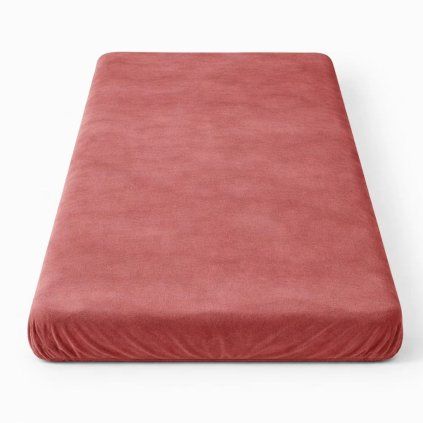 Prostěradlo mikroflanel červené  Home Elements