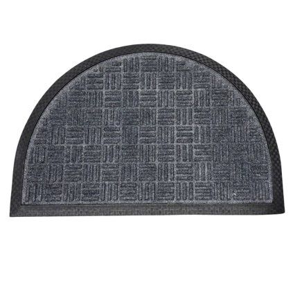 Rohožka půlkruh Šedá  Home Elements