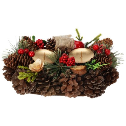 HOME ELEMENTS Adventní věnec průměr 26 cm