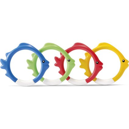 INTEX Sada barevných kroužků pro potápění, 4 kusy