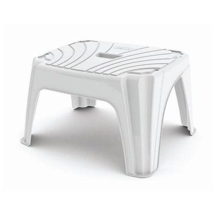 Stolička STEP 1, bílá  BAMA