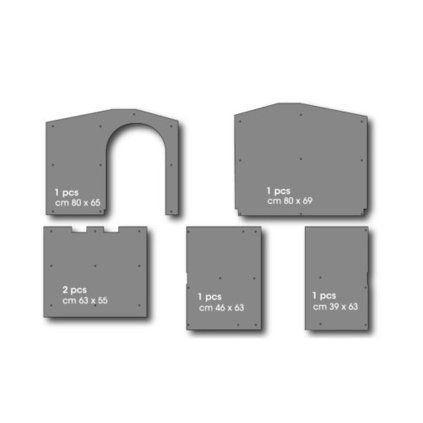 Izolační sada pro psí boudu LR  BAMA