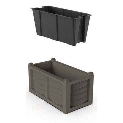 Vyvýšený záhon ARREDO, cappuccino  BAMA
