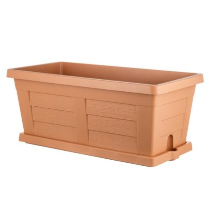 BAMA Truhlík LEGNO 60 cm, barva terracotta světlá