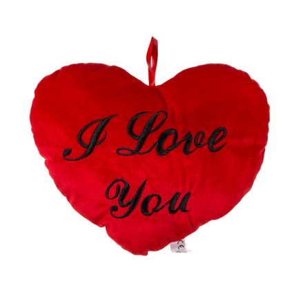 Polštář I Love You 35 cm, Srdce  GiftyCity