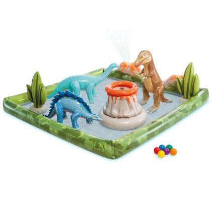 Hrací centrum Jurský park 201 × 201 × 36 cm  Intex