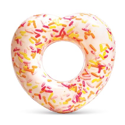 INTEX Nafukovací kruh Sprinkle Donut srdce