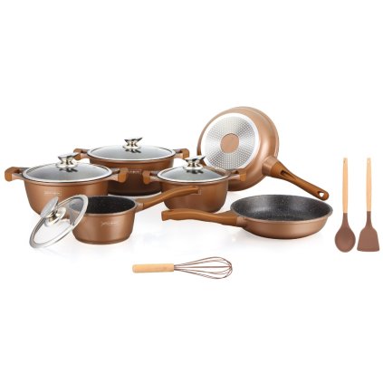 Sada nádobí BS1010M 13 ks, barva copper  Royalty