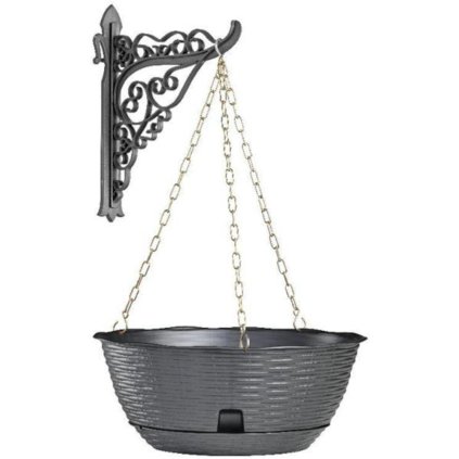 Závěsný květináč PAGLIA, antracit  BAMA