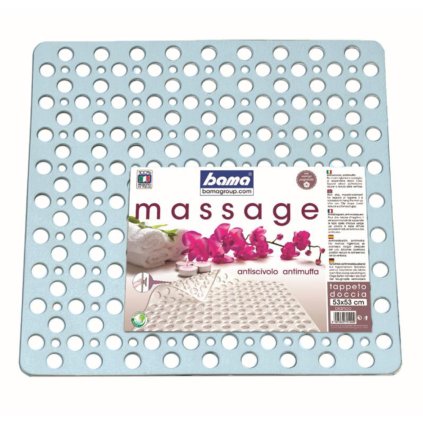 Protiskluzová sprchová podložka DOCCIA, modrá  BAMA