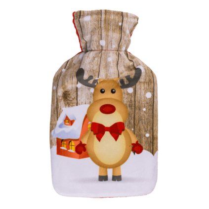 Termofor s fleecovým obalem, 0,7 l, sobík  GiftyCity