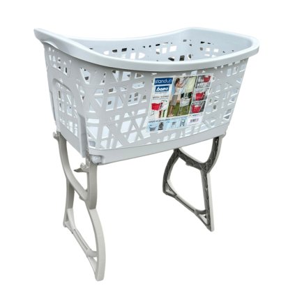 BAMA Koš na prádlo STAND UP, šedá  BAMA