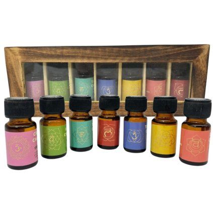 Balanced Chakra Sada vonných olejů 7 ks  ARÔME