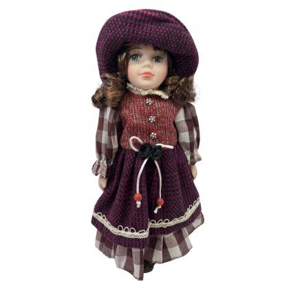 Panenka v kostkovaných šatech  Dini