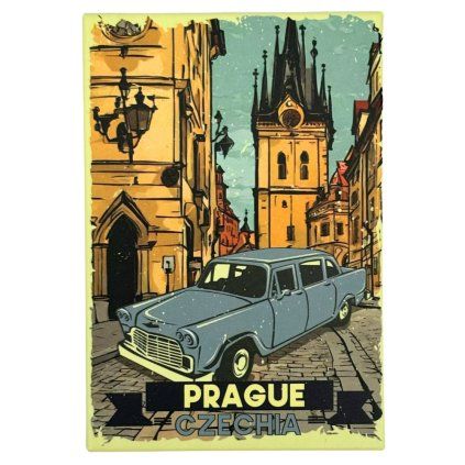 Magnet Škodovka  GiftyCity