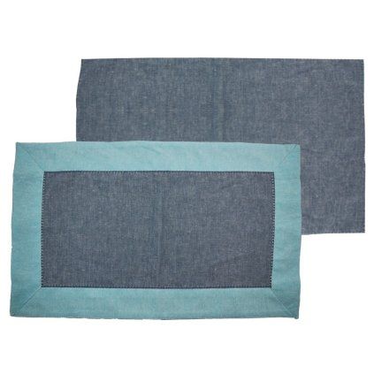 Prostírání světle modrá a tmavě modrá  Home Elements