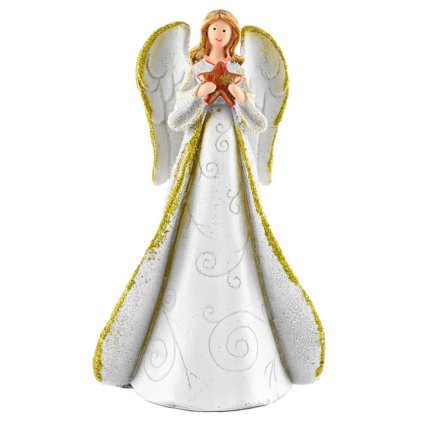 Keramický anděl s hvězdou  Dini