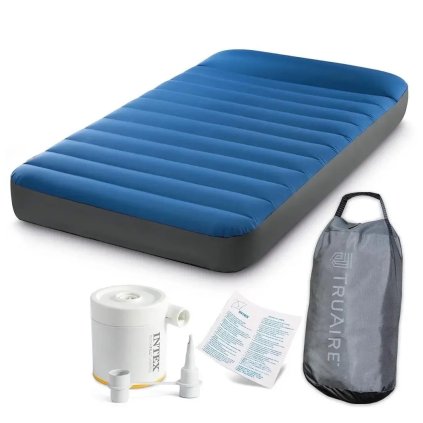 Camping Mattress Twin 99 x 191 x 22 cm  Intex