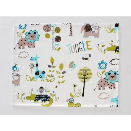 Prostírání bavlněné, zelené Veselá Jungle  Dreamy Linens