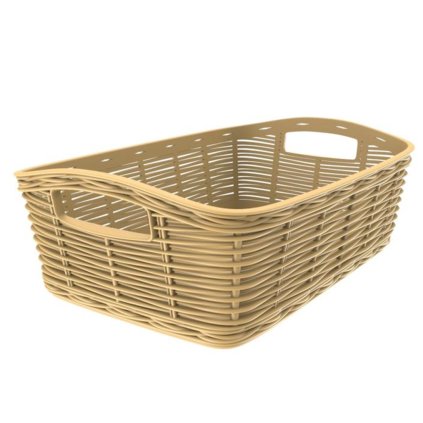 Košík LA CANESTRINA mini, přírodní