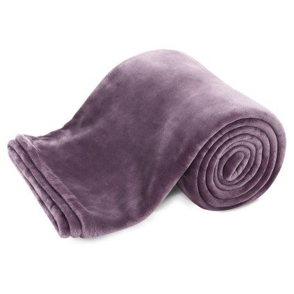 Mikroflanelová deka, fialová  ARÔME HOME