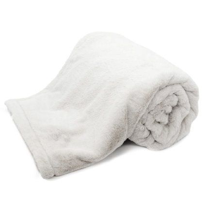 Luxusní deka, Softique světle šedá  ARÔME HOME