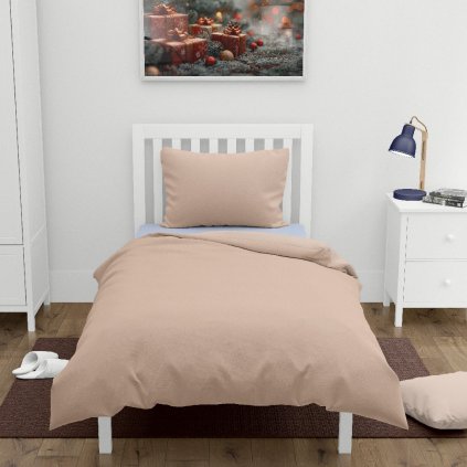 Povlečení mikroflanel, béžové  Home Elements