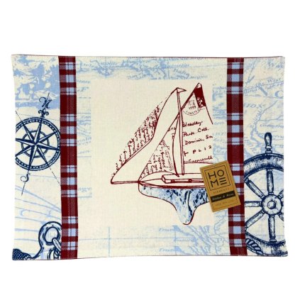 HOME ELEMENTS Prostírání 33*45 cm, Plachetnice  Home Elements