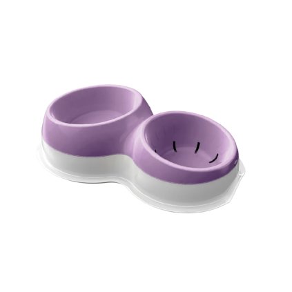 Miska pro psy CIOTOLOTTO, malá, fialová  BAMA
