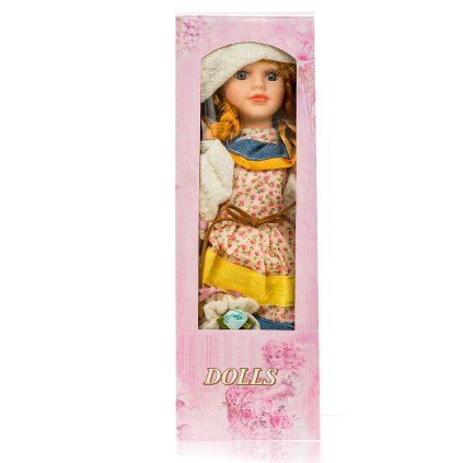 Porcelánová panenka 30 cm