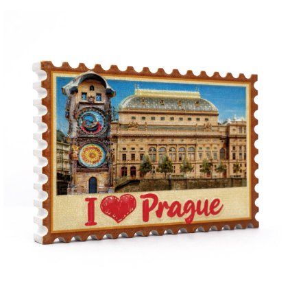Prague 7,5 x 5,5 cm mat  GiftyCity