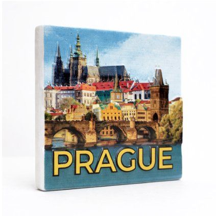 Prague 6,5 x 6,5 cm lesk  GiftyCity