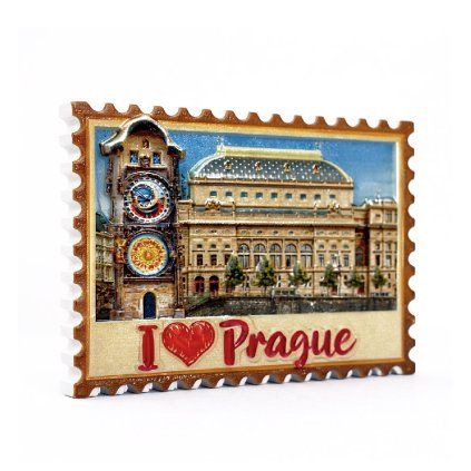 Prague 7,5 x 5,5 cm lesk  GiftyCity