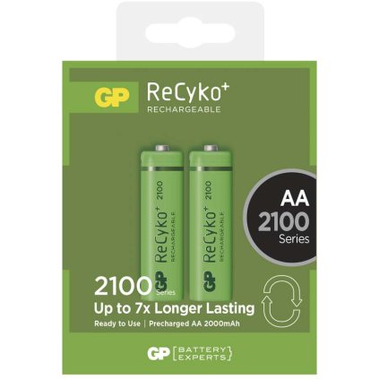 Nabíjecí baterie GP NiMH ReCyko+ AA 2 ks  GP Batteries