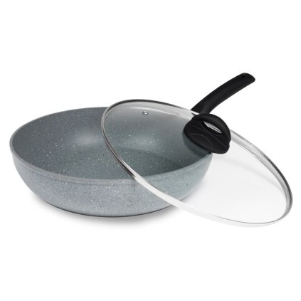 Wok pánev STONITE 30 cm s odnímatelnou rukojetí  De Gusto