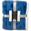 HOME ELEMENTS Mikroflanelová deka s beránkem, 150 x 200 cm, modrá  Home Elements