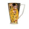 Hrnek 500 ml, Klimt Polibek černý  Home Elements