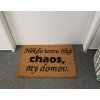 Rohožka Někdo tomu říká chaos  Home Elements
