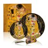 Dezertní sada, Klimt Polibek tmavý  Home Elements