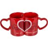 Hrníčky pro zamilované,  Weil wir zusammen gehören, červené, 2x 250 ml  GiftyCity