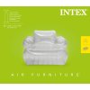 INTEX Nafukovací křeslo transparentní  Intex