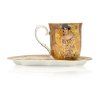 Hrnek 360 ml s podtáckem, Klimt Adele  Home Elements