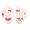 Hrnek 340 ml, Srdce, sada 6 kusů  Home Elements