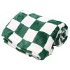 HOME ELEMENTS Mikroflanelová deka 150 x 200 cm, šachovnicový vzor  Home Elements